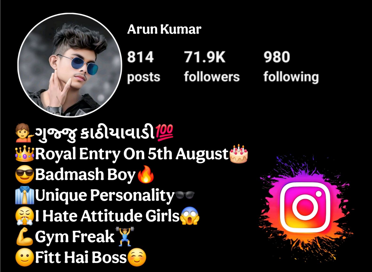 Badmashi Bio For Instagram
