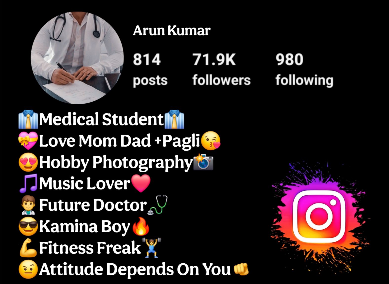 Instagram Bio For Medical Students