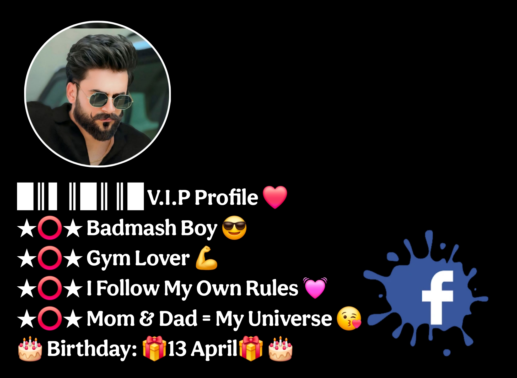 Facebook Bio For Boys