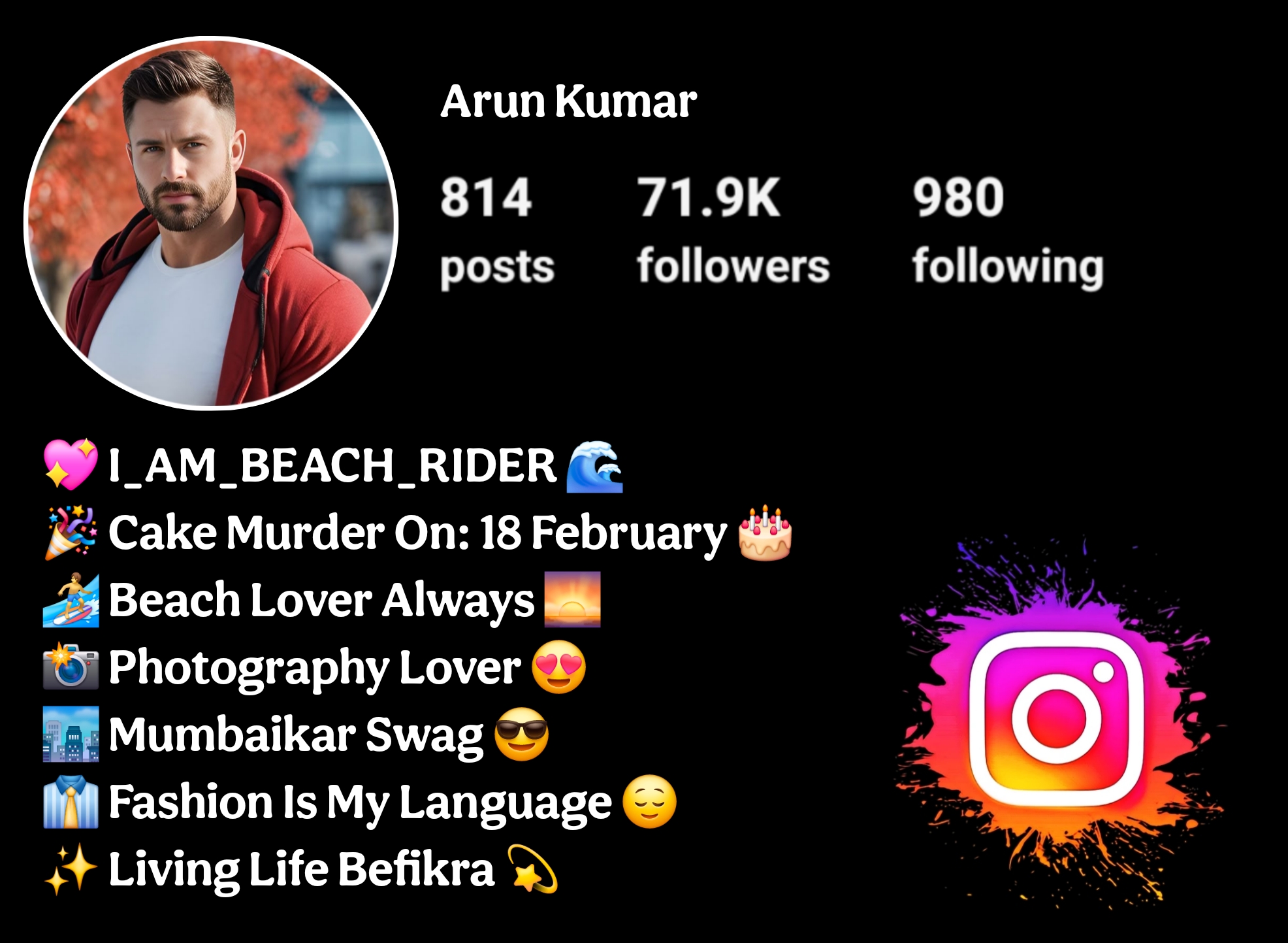 Instagram Bio For Boys