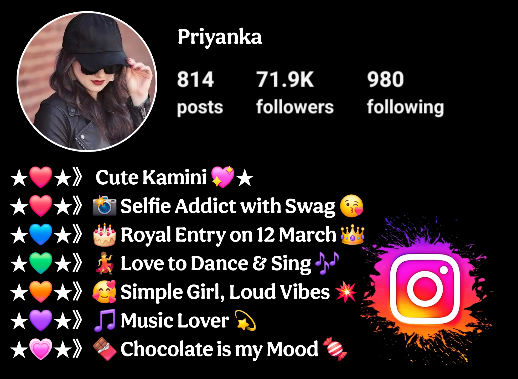 Instagram Bio For Girls